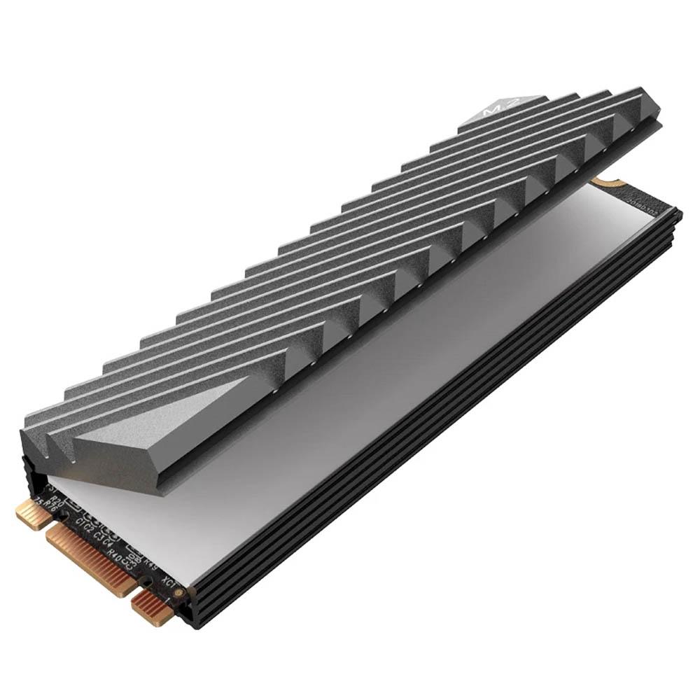 M.2 NVMe SSD Heat Sink 2280 Solid State Drive Aluminum Heatsink with Thermal Silicone Pad Desktop PC Cooling Accessories