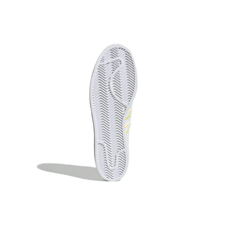 Adidas Оригинальные Superstar Пекинские Ретро Повседневные Скейт-Ботинки Унисекс Белые Красные FW2854