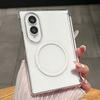 Чехол для Samsung Galaxy Z Fold 8 Прозрачный Магнитный Чехлы для Телефона Ударопрочный Ударопрочный Магнитный Чехол для Galaxy Z Fold 8 Ultra