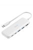 Anker 332 Хаб 100 Вт USB PD 4K HDMI 5 Гбит/с Порты данных USB-C (5-в-1) Белый, Поддержка, Порт, Высокоскоростная передача, USB-C/USB-A