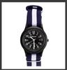 Unisex Casual Canvas Strap Watches with Pin Buckle Design