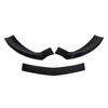 Front Bumper Lip Spoiler 3 Section Type Impact Resistant Upgrade Racing Look Bumper Lip Splitter Body Kit for CLA Class