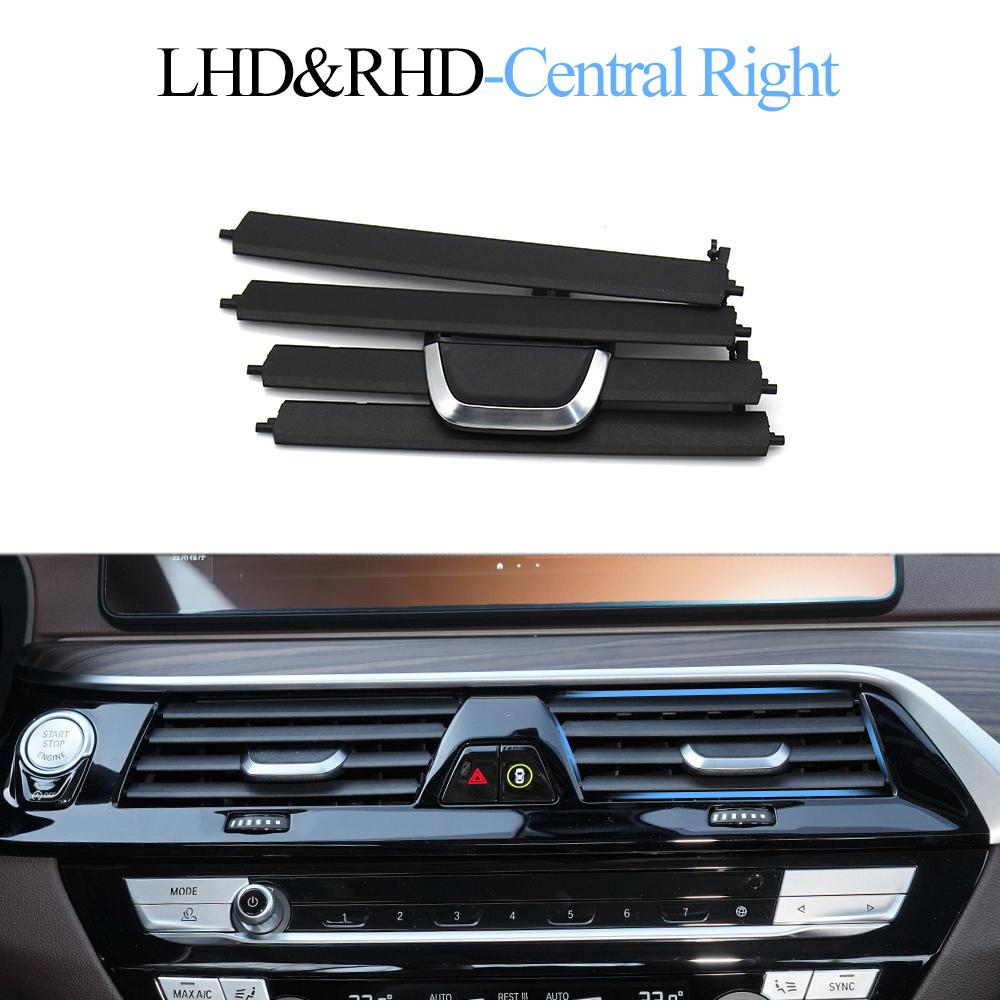 Модернизированный автомобильный левый и правый центральный кондиционер, вентиляционная решетка переменного тока, слайдер, зажим, ремонтный комплект для BMW 5 серии 6GT G30 G31