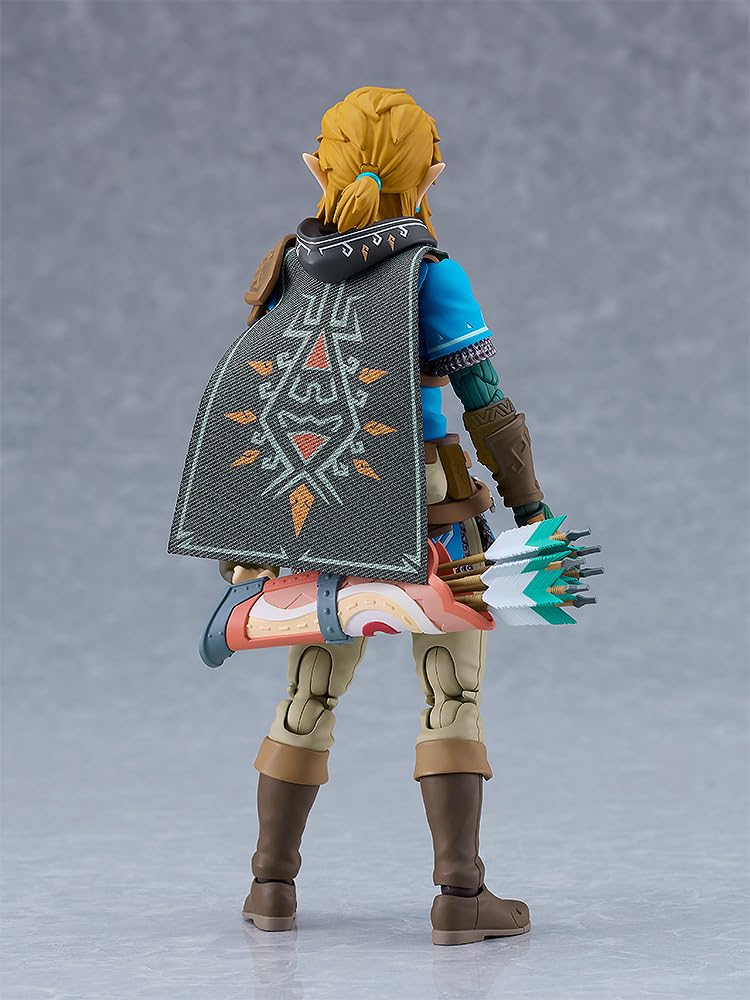 Figma The Legend of Zelda Tears of the Kingdom Link Tears of the Kingdom Plastic Painted Movable Figure Ver. Non-scale