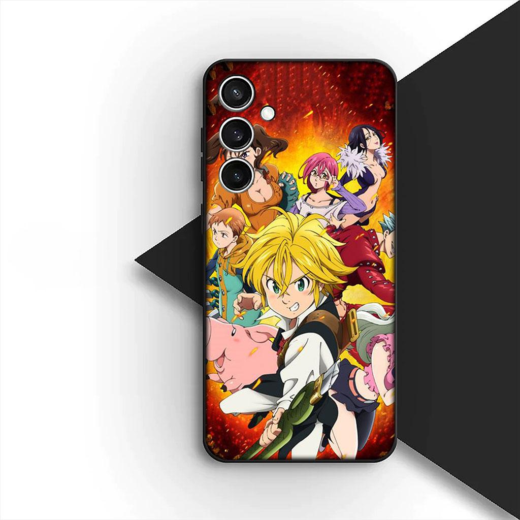 Чехол для телефона для Xiaomi Poco C75 C65 C71 C85 X7 X6 X5 M7 F7 F8 Ultra F6 Pro 5G Корпус Мягкий чехол Семь смертных грехов Мелиодас Бан