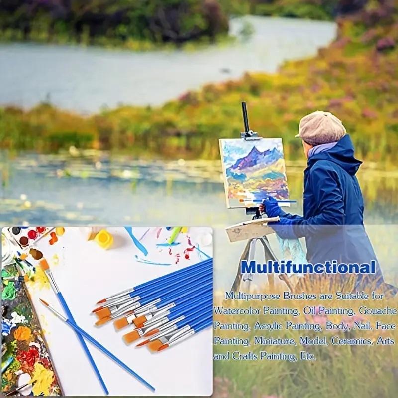 11 шт. Кисти для рисования для рисования ручного искусства и ремесла для художественного многофункционального крючкового оборудования для рисования