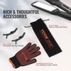 Hair Straightener 1.5-inch Titanium Flat Iron & Negative Ion 25 Temp Level