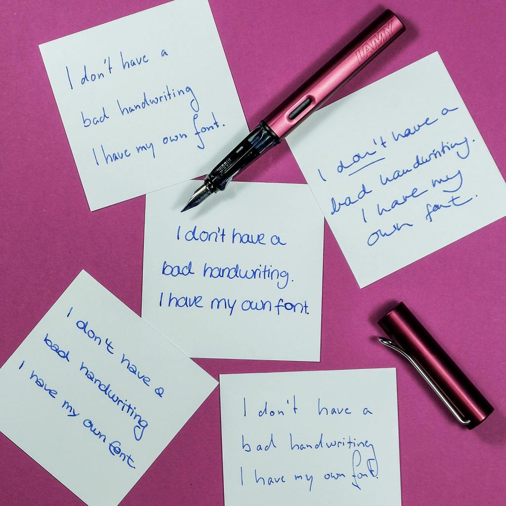 Lamy Fountain Pen Graphite Al-Star (L26M)