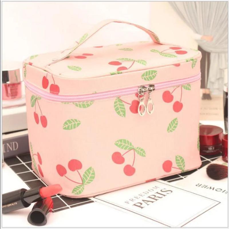 New Large Capacity Cosmetic Bag for Men and Women Travel Portable Oxford Cloth Waterproof Toiletry Vanity Zipper Storage Bags
