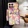 Чехол для Honor 90 200 400 Lite Magic5Lite X8 X5b 70 X9a X7 X6 8X Черный Мягкий Чехол для Телефона Красивый Сейлор Мун