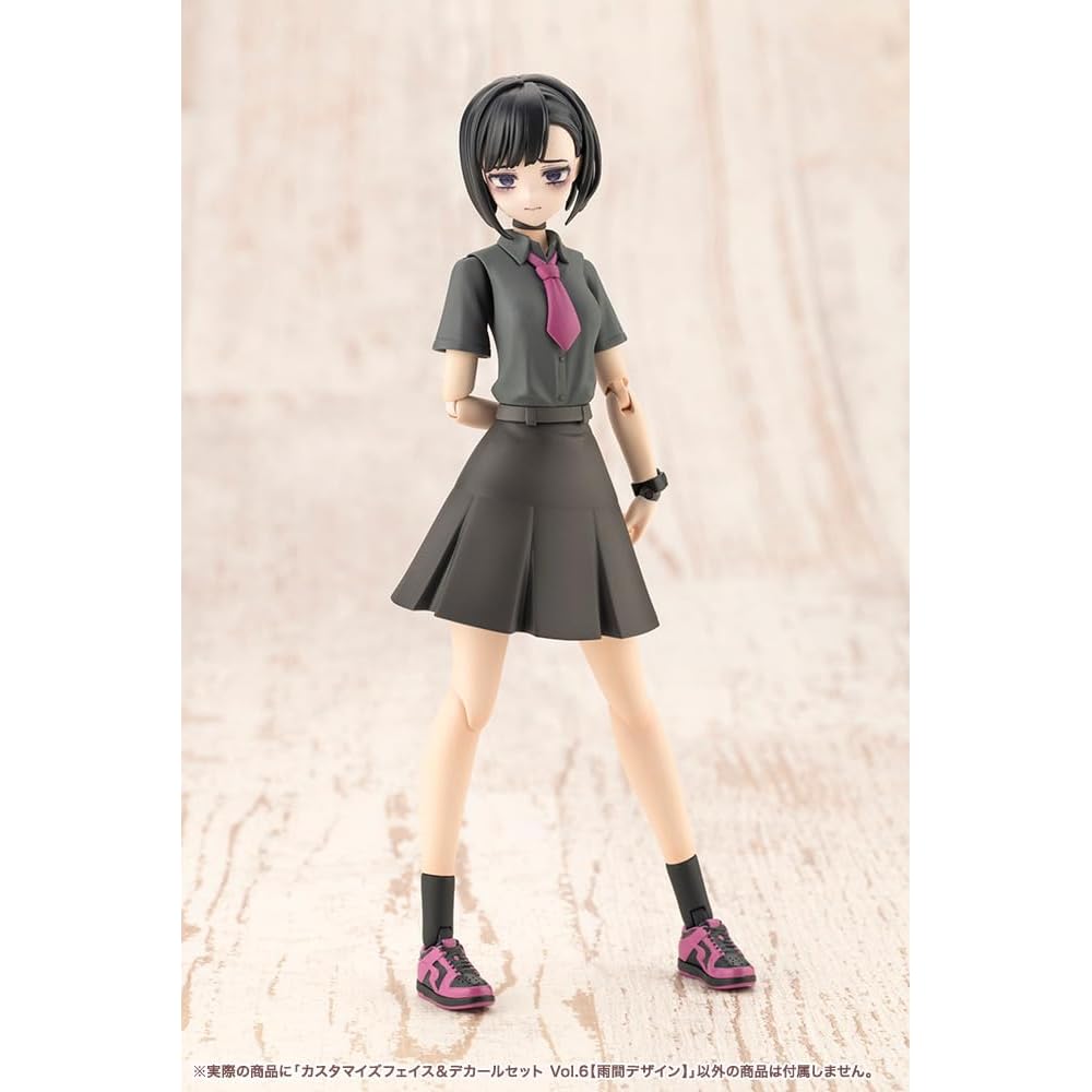 Kotobukiya Chitocerium Набор кастомных лиц и декалей Том 6 Дизайн «Дождь» Масштаб 1/10 Высота примерно 18 мм