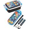 Skater Lunch Box Lunch Cross for Children Set of 2 Pokemon 24 Boys KB4WN