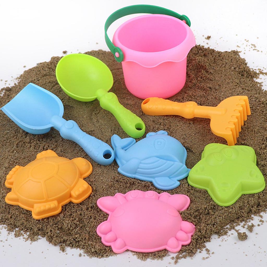 Beach Toy Summer Beach Play Set for Kids Water and Sand Toy Bucket Set for Outdoor Fun Bucket and Tool