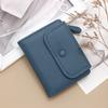 Minimalist Pu Zipper Coin Purse With Card Storage For Daily Use