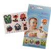 6Pcs Baby Head Thermometer Cartoon Forehead Thermometer Sticker Infant Fever Body Temperature Test