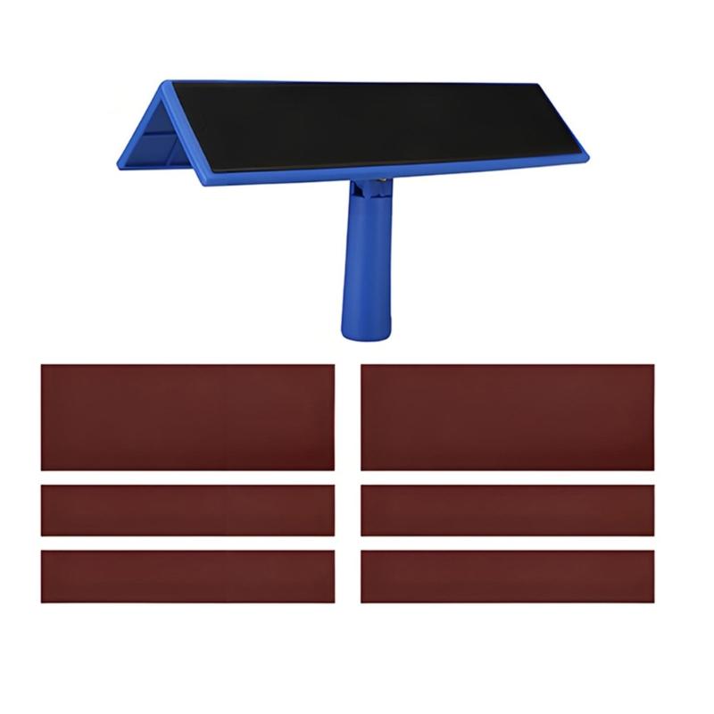 7Pcs Drywall Sandpaper Holder Set Adhesive Putty Finishing Tool for Smoothing Wall Ceiling Ergonomic Handle