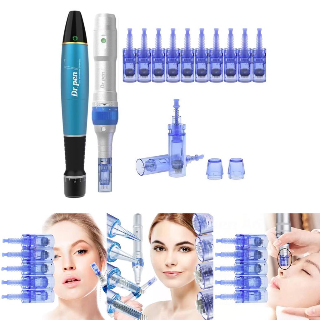 Доктор. Ручка Ultima A1 Профессиональная ручка для микронидлинга 10 шт. Набор одноразовых шприцев для безупречной кожи