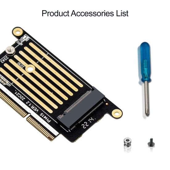 SSD Adapter Card 2017 A1708 SSD for MacBook Pro 2016 To NGFF M.2 MKey