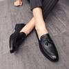 Wedding Shoes For Men Slip On Loafers Trend Tassels Leather Shoes Male Men’s Dress Shoes Business Shoes Men British Style Formal Leather