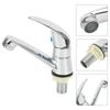 Basin Faucet Single Cold Sink Faucet Bathroom Faucet Chrome Single Handle Hole Bathroom Kitchen Basin Mixer