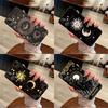 Таро Лунная Ведьма Таинственный Тотем Для iPhone 17 air 16 15 14 13 12 11 Pro Черный Мягкий Чехол для Телефона