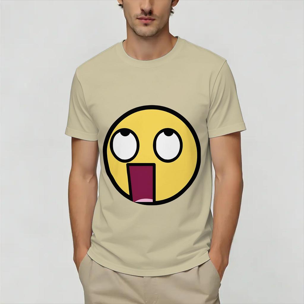 Casual Epic Face Vampire TShirt for Unisex O Neck Cotton T Shirts Short Sleeve Tees Plus Size Clothes