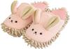 MOFUZOO Microfiber Mop and Rabbit 52301 Slippers, Design, Cleaning,