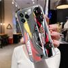 Прозрачный чехол для телефона для Apple iPhone 12 11 13 Pro Max mini XS X XR 6 7 8 Plus SE Чехлы Япония Токио JDM Drift спортивный автомобиль