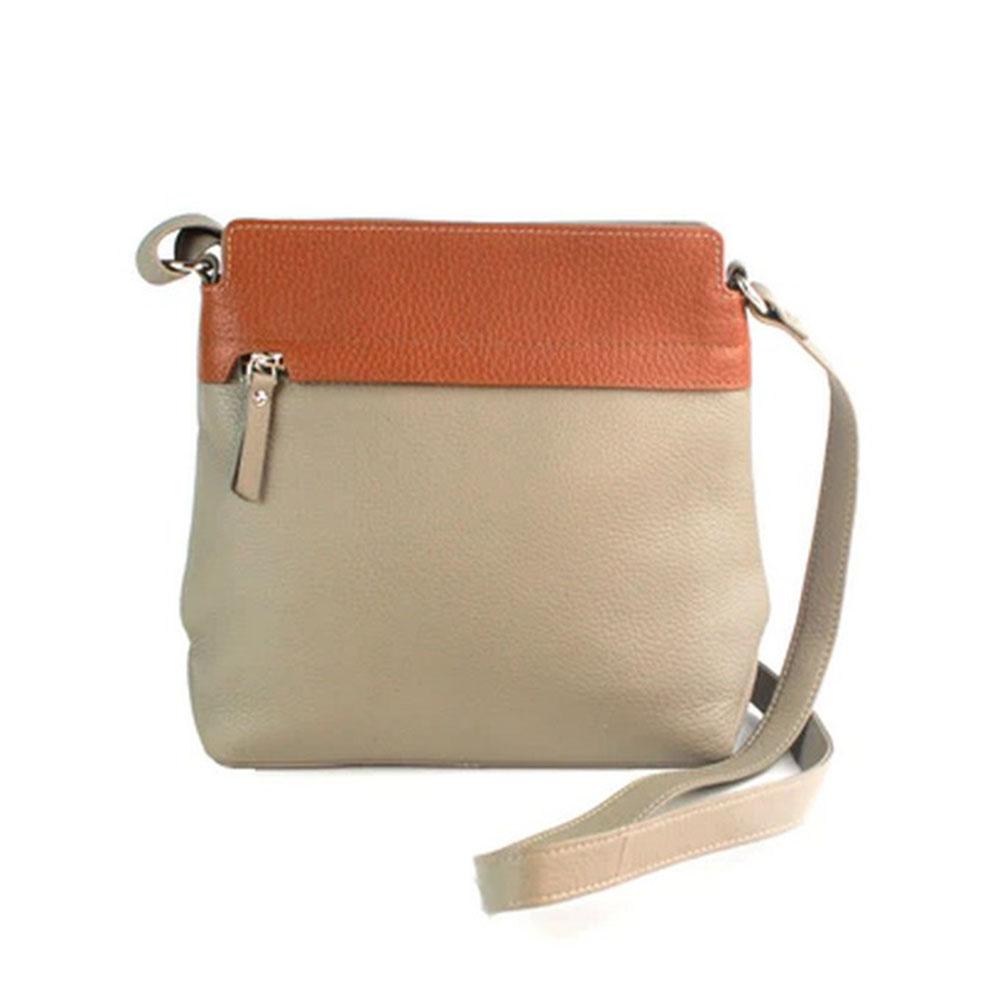 Eastern Counties Leather Женская/женская кожаная сумка опалового цвета
