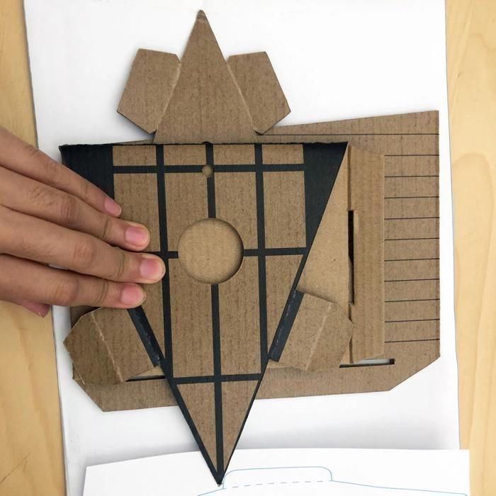 Fabriquez votre nichoir à oiseaux triangulaire - Coffret DIY