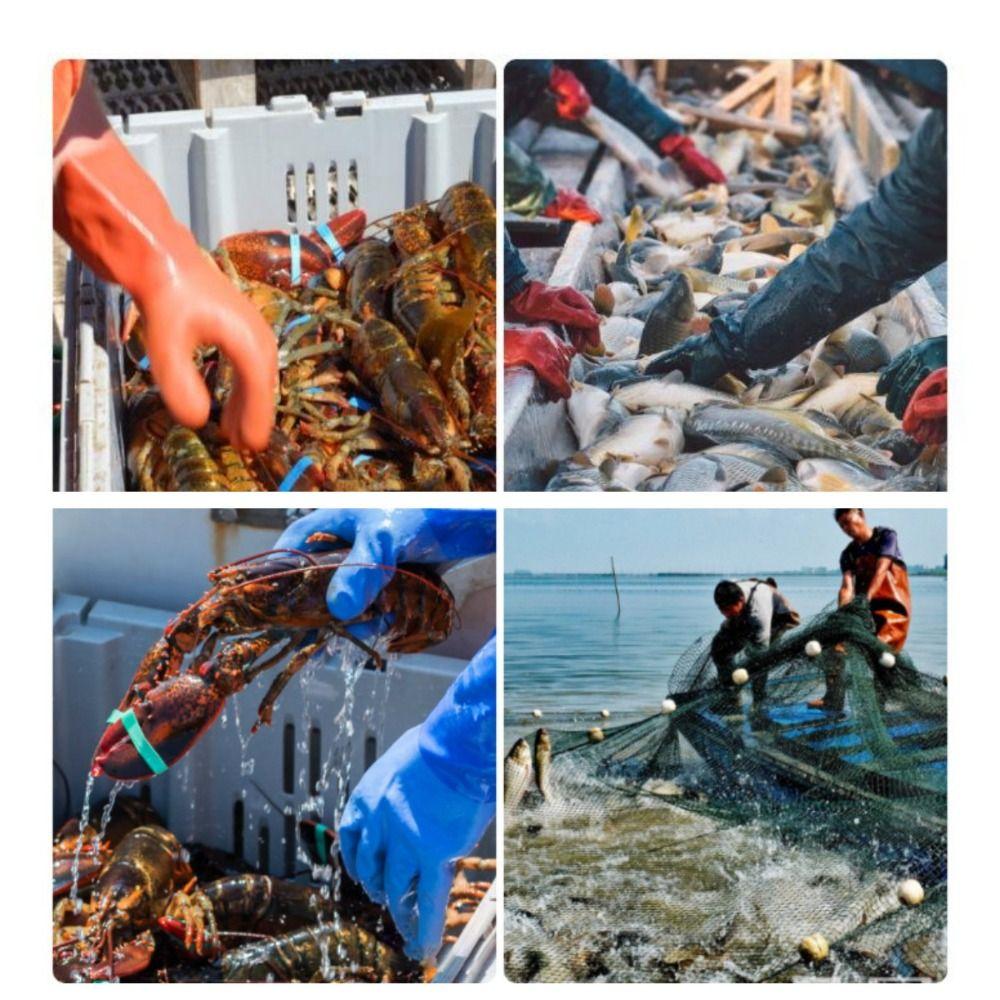 Бытовой Аквариум Мужские Водонепроницаемые Перчатки Пруд Перчатки Резиновые Перчатки Длинный Рукав