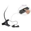 USB Rechargeable Clip-on Desktop LED Light Computer Reading Lamp with Button