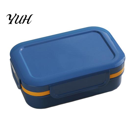 Multi Grid Lunch Box Microwave Safe with Utensils, Compartment Bento for Adults, Meal Prep Portable Food Container Leak-Proof Lid, Work School