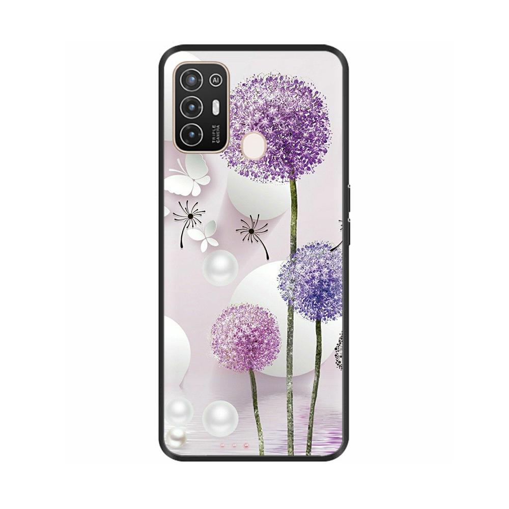Для ZTE Blade A52 Чехол Стильный Расписной Силиконовый Мягкий Защитный Чехол Чехлы Для Телефона Для ZTE Blade A52 Fundas Для ZTE Blade A52 A 52