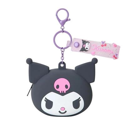 Силиконовый кошелек Sanrio KUROMI ( Моя сумка Deco ) Новые персонажи Sanrio из Японии