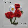 Red Green I Embroidery Hollow Embroidery Sewing Lace Collar Flower Diy Decorative Clothing Decal Accessories