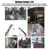 Eye-Type Self-Locking Lifting Hook With Latch Clevis Hook Safety Lock Slip Hook  Transportation