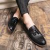 Designer Style Men's Shoes Men Business Driving Shoes Handmade Tassel Loafers Chaussure Party Flats Mens Shoes Designer Shoes