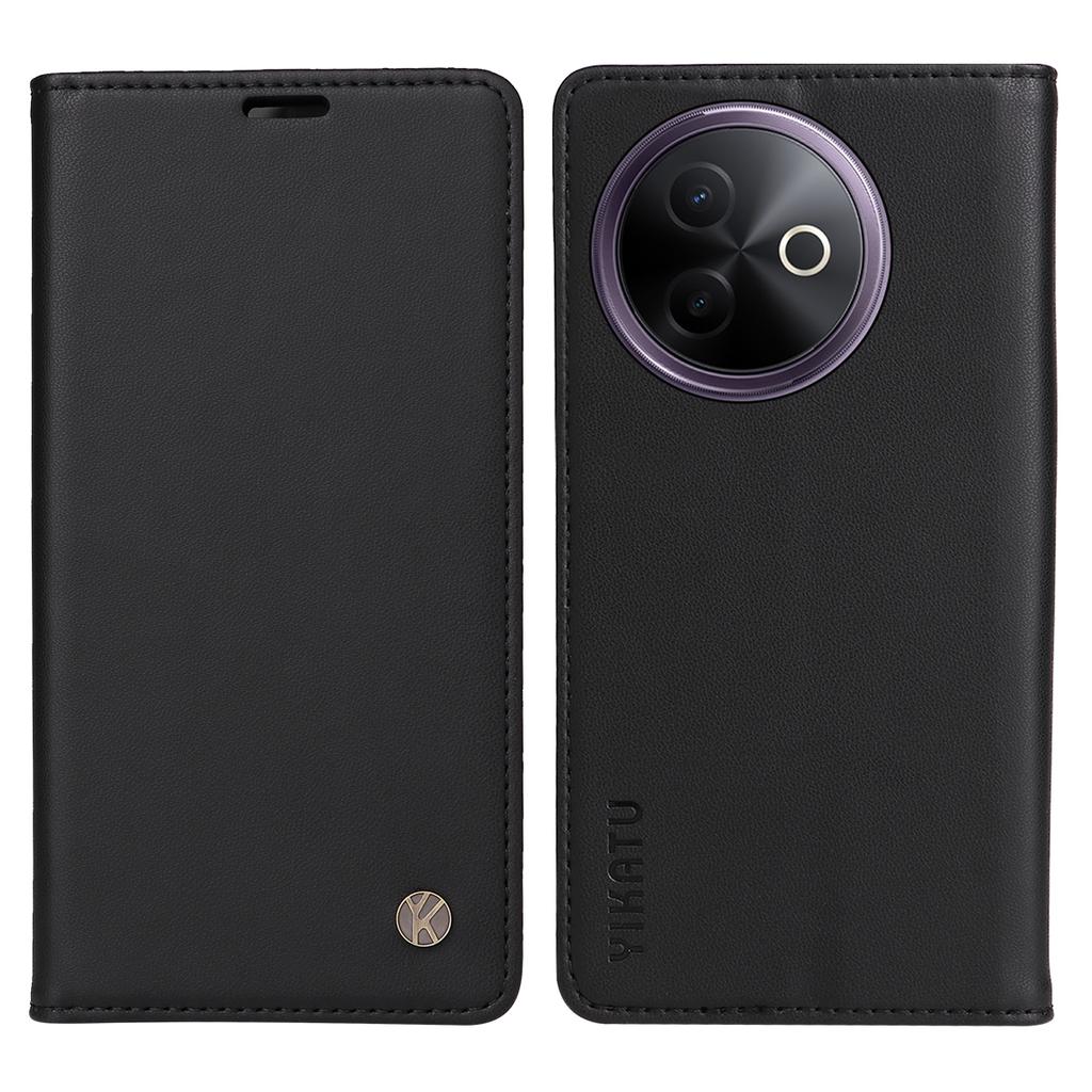 For Vivo Y39 5G Phone Cases YIKATU Magnetic Closure PU Leather Mobile Cover