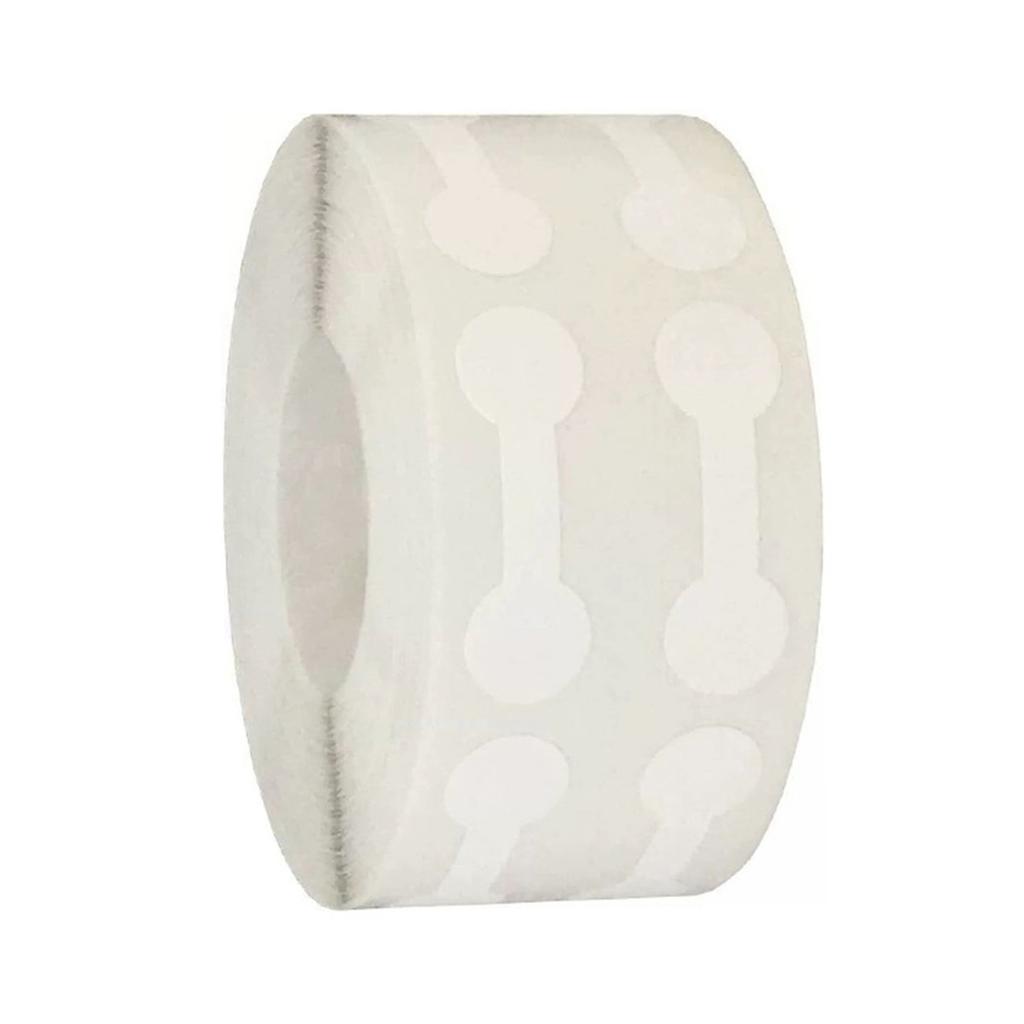 500 Pcs Portable Jewelry Price Tag Self Adhesive Barbell Stickers Kraft Paper Labels Ring Bracelet Jewelry Tags