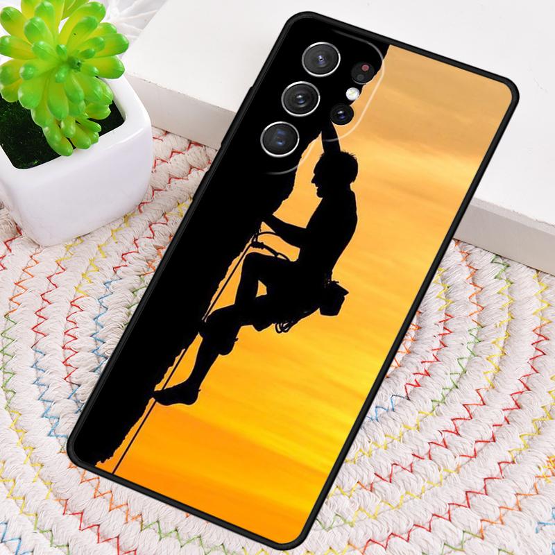 Силиконовый чехол для телефона с изображением скалолазания для Samsung Galaxy note 10 pro S26 S25 S24 S23 S22 S21 Plus S25Ultra Capa Cover