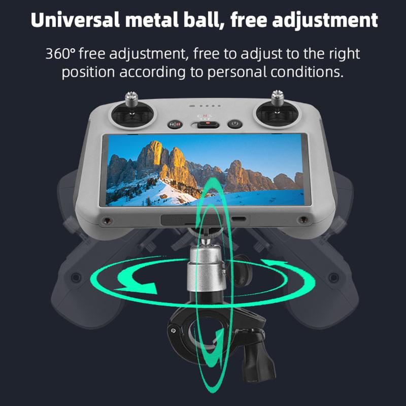 Пульт дистанционного управления, велосипедный зажим, подставка для велосипедного кронштейна, держатель, зажим для телефона, совместимый для Dji Mini