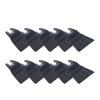 10Pcs Oscillating Tool Blades Universal Saw 65mm Fine Teeth High Carbon Steel Power Hand Tool