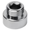 High Quality Chrome Plated Shower Head Adapter 34 Female To 12 Male Reducer