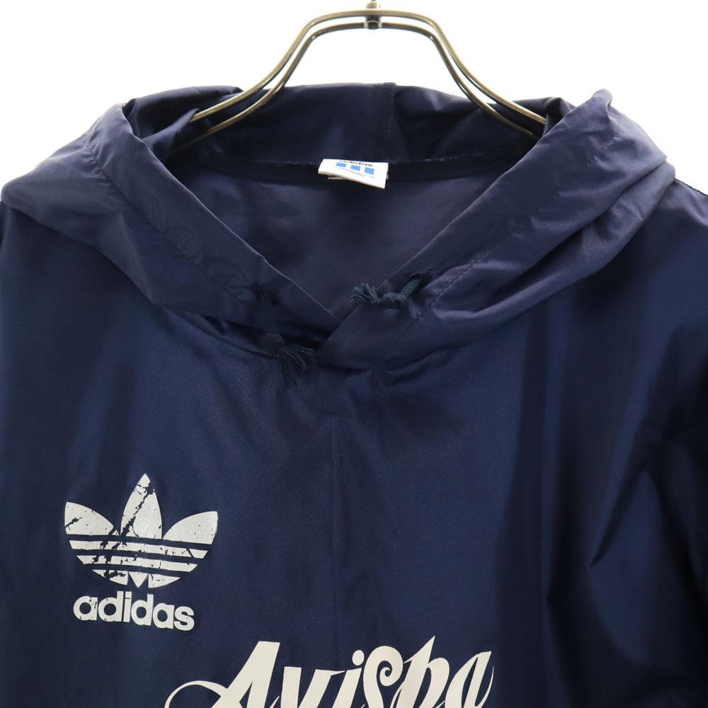 Adidas 80-е Descente Сделано в Японии Винтажный логотип Трилистник на спине Парка с длинным рукавом Детская Б/У