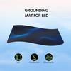 27x78 King Size Grounding Mat for Bed Earth Connected Conductive Earth Pad Soft Comfort for Sleep Energy Balance Daily Wellness Black