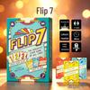 Флип 7: Семейная настольная игра для 3+ игроков - Повседневное развлечение и взаимодействие родителей и детей