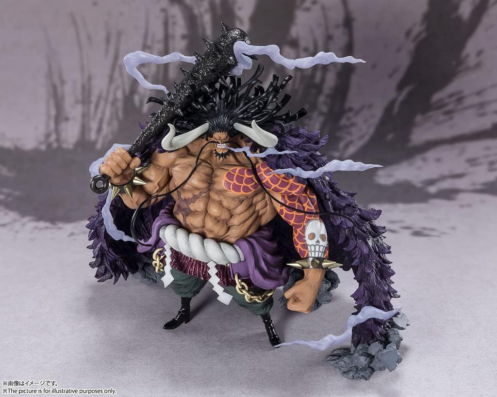 TAMASHII NATIONS Figuarts ZERO ONE PIECE Kaido of the Beasts 320 мм окрашенная законченная фигурка 198781 [EXTRA BATTLE] приблизительно. АБС и ПВХ