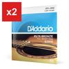 Струны для акустической гитары D'Addario 85/15 American Bronze Light .011-.052 EZ910 (Оригинальный продукт японского производства)