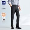 HLA Men's Fleece-Lined Light Business Casual Pants